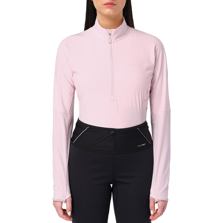Salomon Sense Aero Hybrid Crop Pullover - Women's Icy Pink
