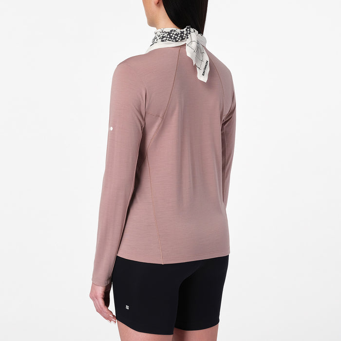 Salomon Sense Merino Long-Sleeve T-Shirt - Women's Antler