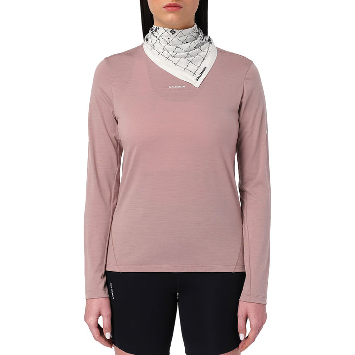 Salomon Sense Merino Long-Sleeve T-Shirt - Women's Antler