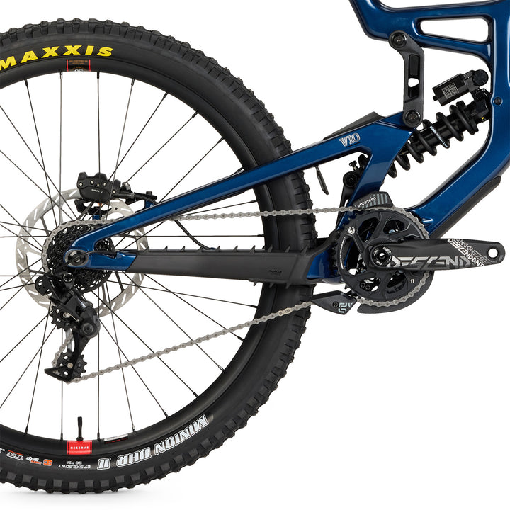 Santa Cruz V10 8 CC DH S Complete Mountain Bike 2027 Gloss Liquid Blue
