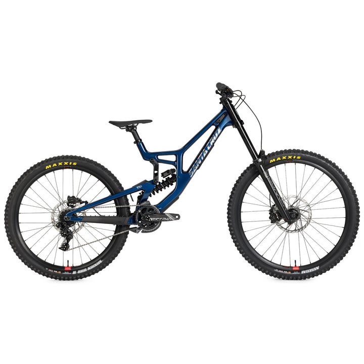 Santa Cruz V10 8 CC MX DH S-Kit, Large / Gloss Liquid Blue