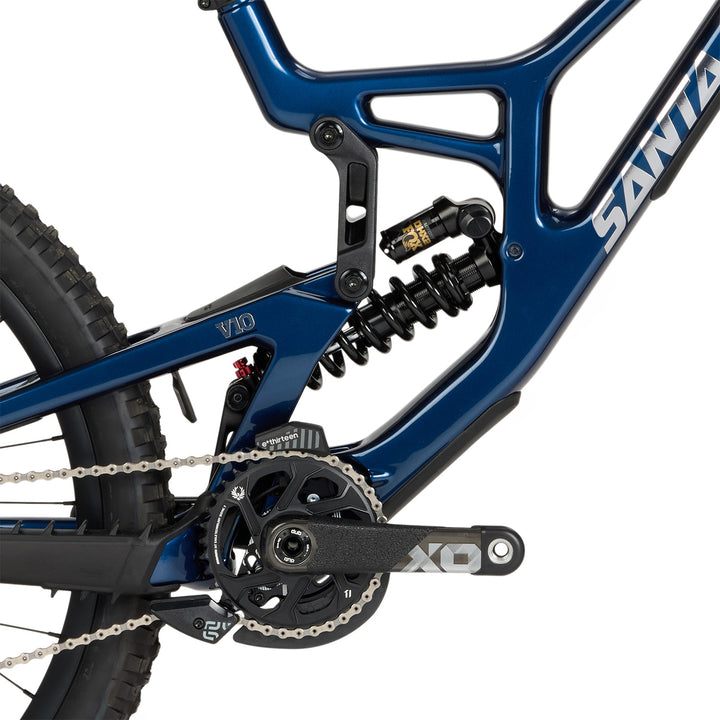 Santa Cruz V10 8 CC DH X01 Complete Mountain Bike 2027 Gloss Liquid Blue
