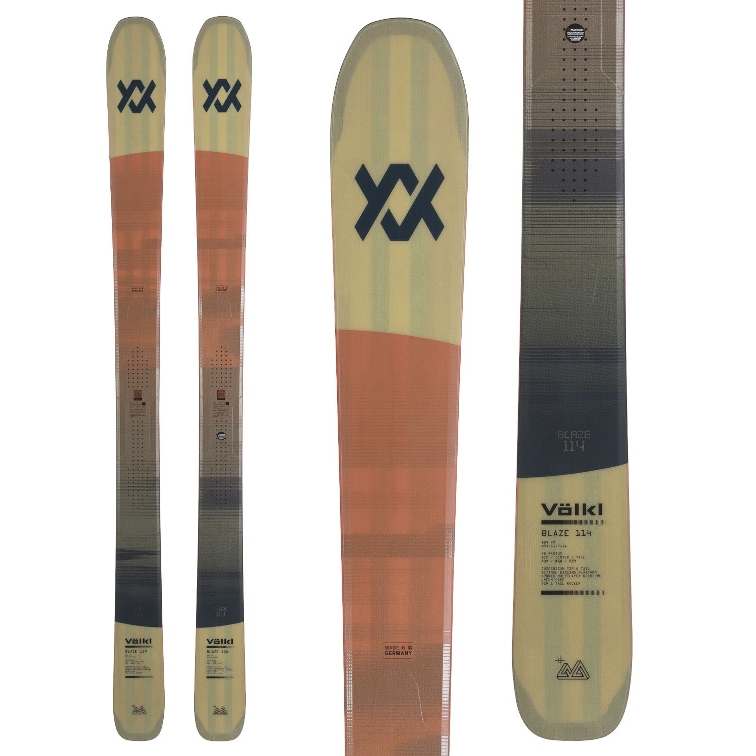 Völkl Blaze 114 Skis 2027 – evo