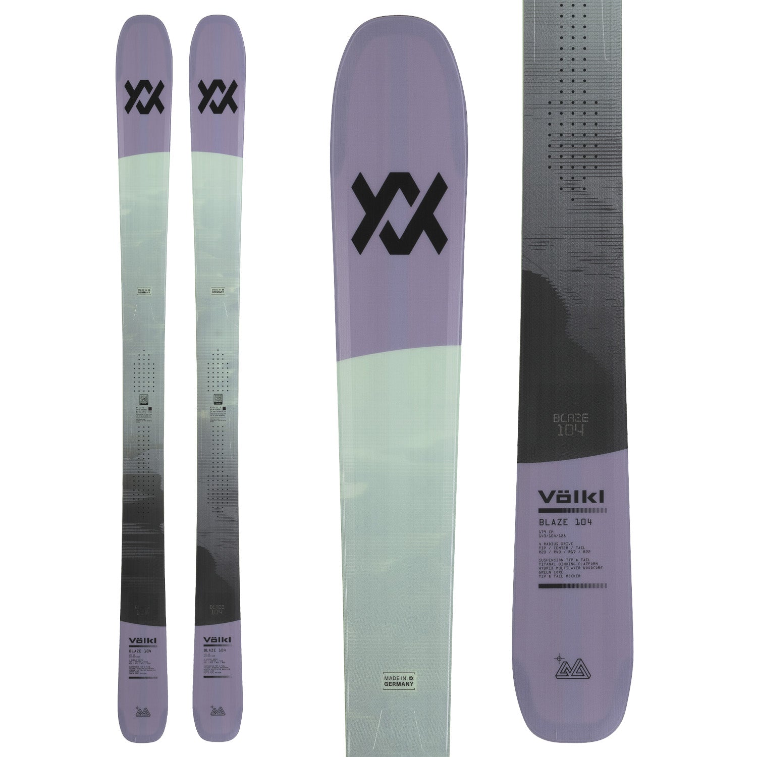 Völkl Blaze 104 Skis 2027 – evo