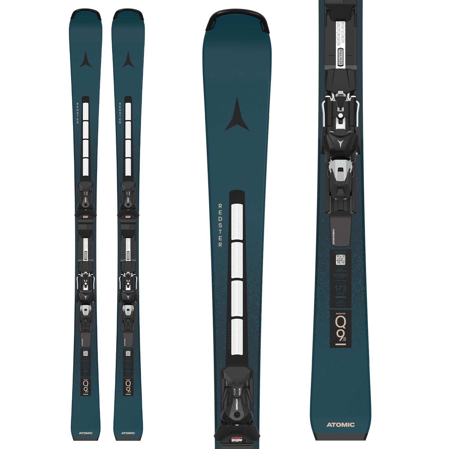 Atomic Redster Q9.8 Revoshock S Skis + I 12 GW Ski Bindings 2027