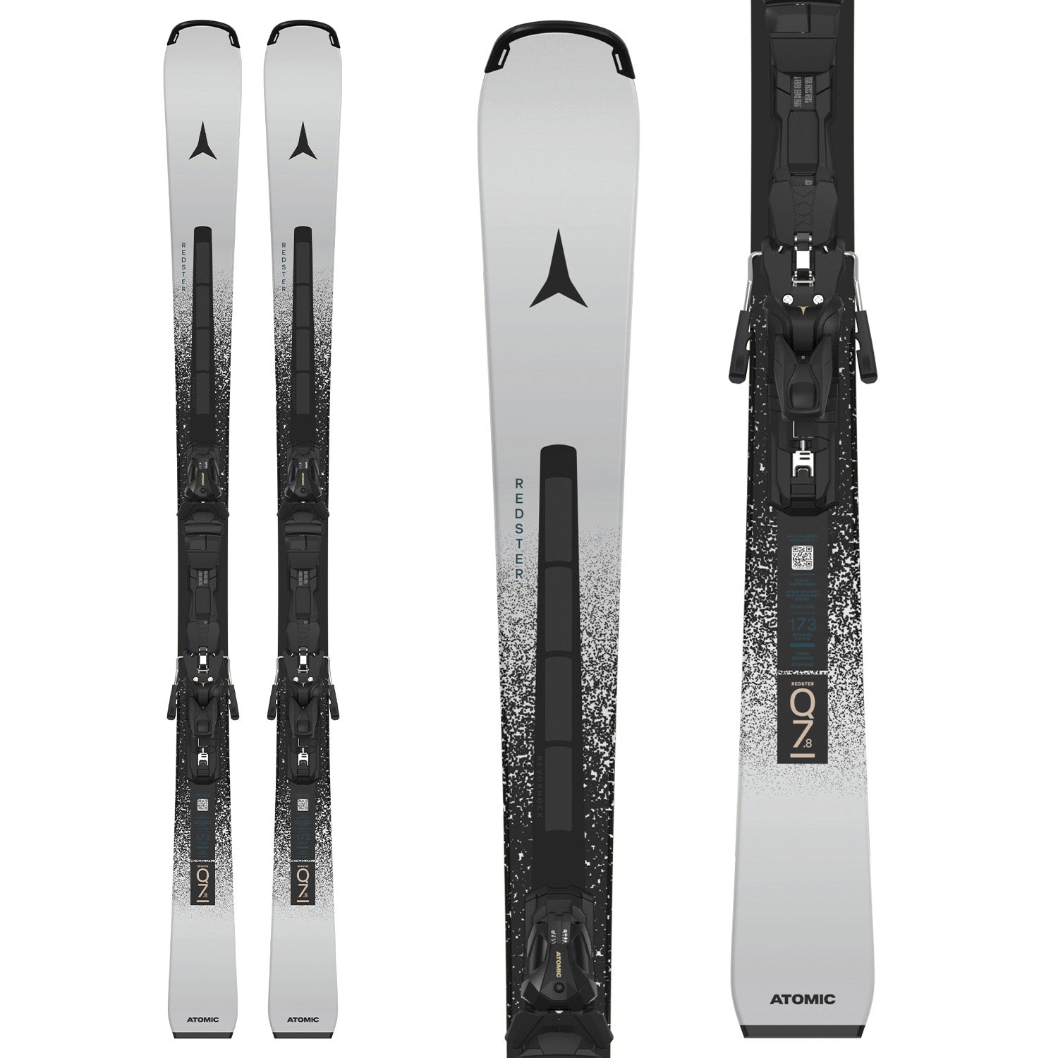Atomic Redster Q7.8 Revoshock C Skis + MI 12 GW Ski Bindings 2027