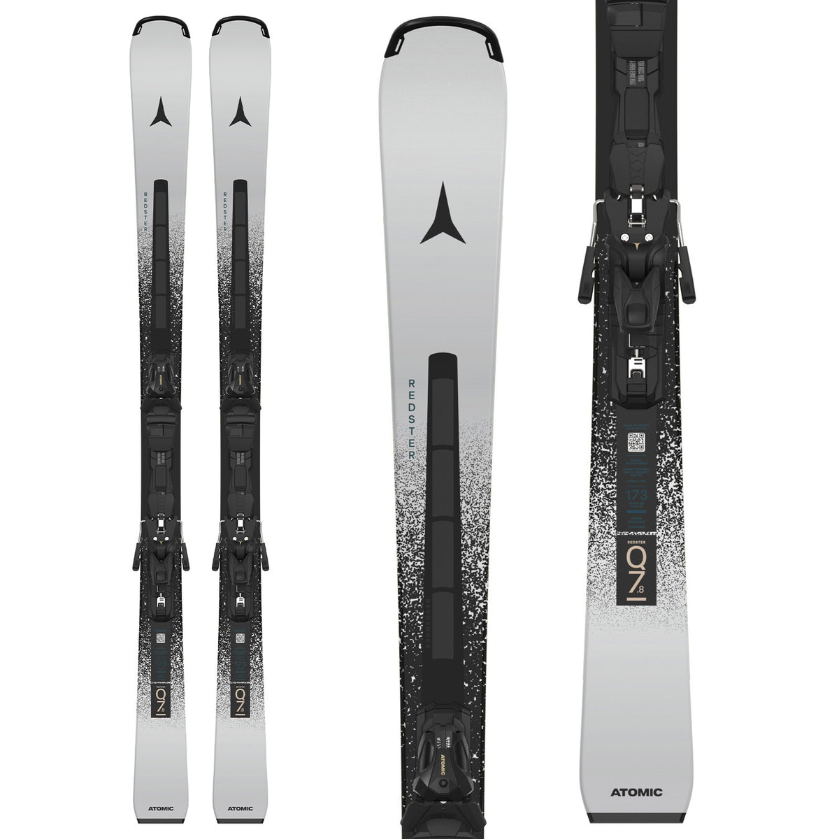 Atomic Redster Q7.8 Revoshock C Skis + MI 12 GW Ski Bindings 2027