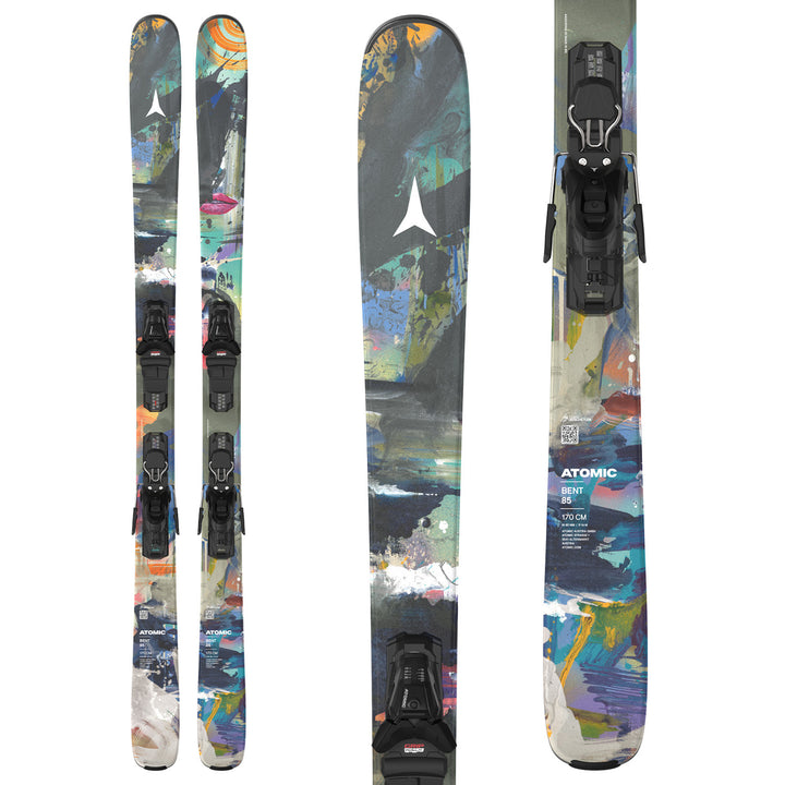 Atomic Bent 85 Skis + M10 GW Bindings 2027