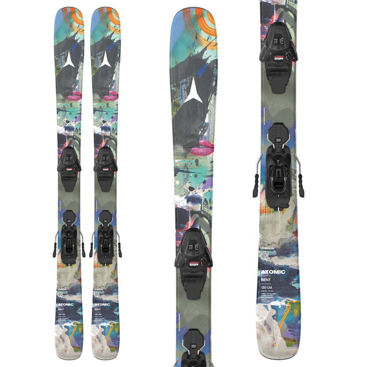 Atomic Bent Jr Skis + L6 GW Ski Bindings - Kids' 2027