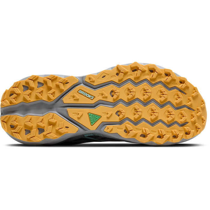 Brooks Cascadia 19 Shoes - Men's Alloy/Ebony/Orange