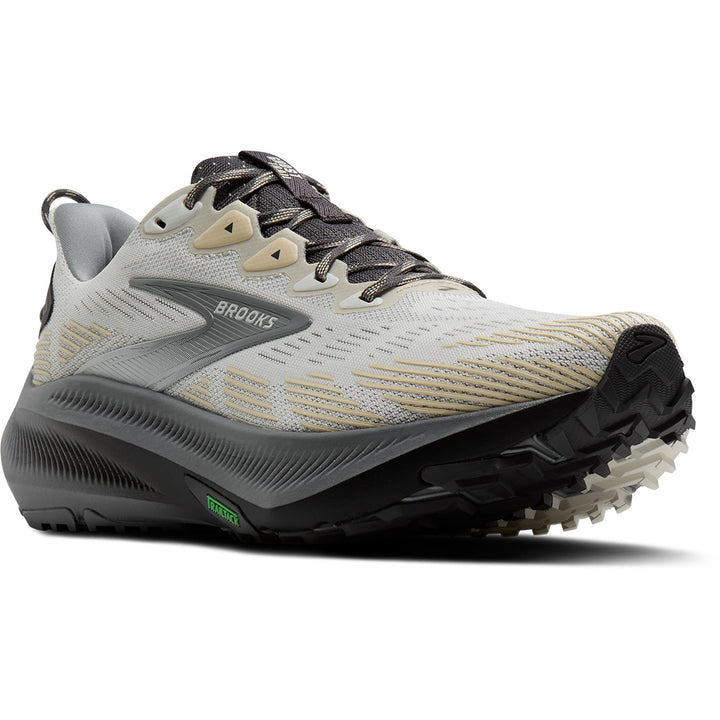 Brooks Ghost Trail Shoes - Men's Gray/Gray/Bleached Sand