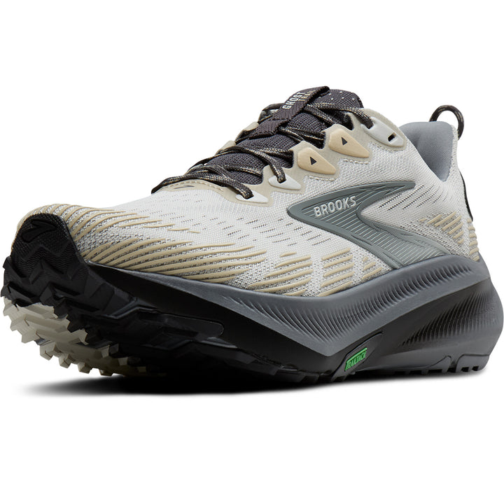 Brooks Ghost Trail Shoes - Men's Gray/Gray/Bleached Sand