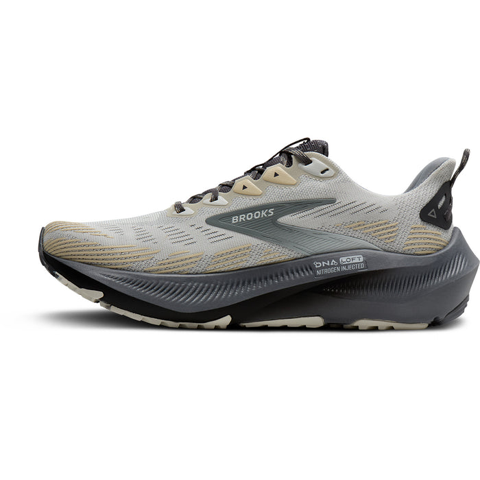 Brooks Ghost Trail Shoes - Men's Gray/Gray/Bleached Sand