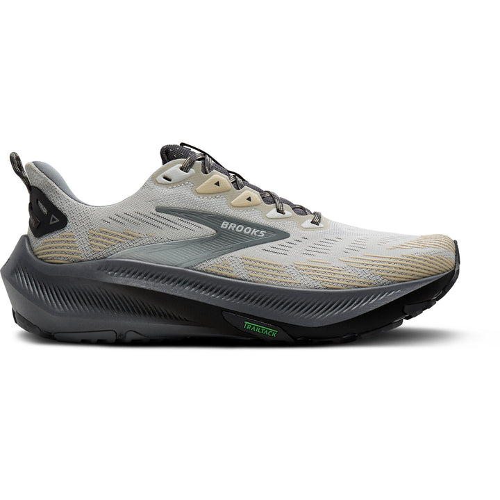 Brooks Ghost Trail Shoes - Men's Gray/Gray/Bleached Sand