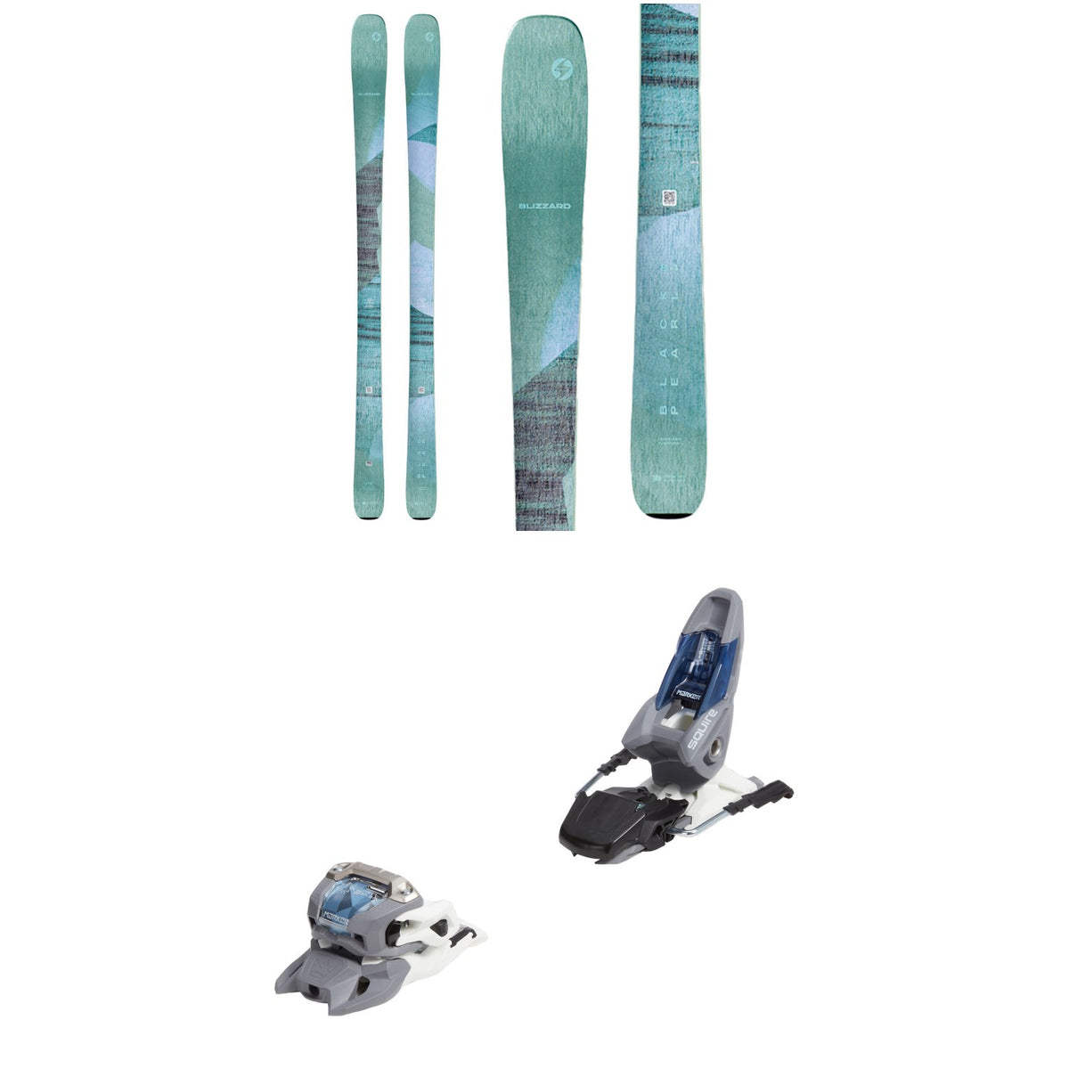 Blizzard Black Pearl 84 Skis - Women's + Marker Squire 11 Ski Bindings 2026