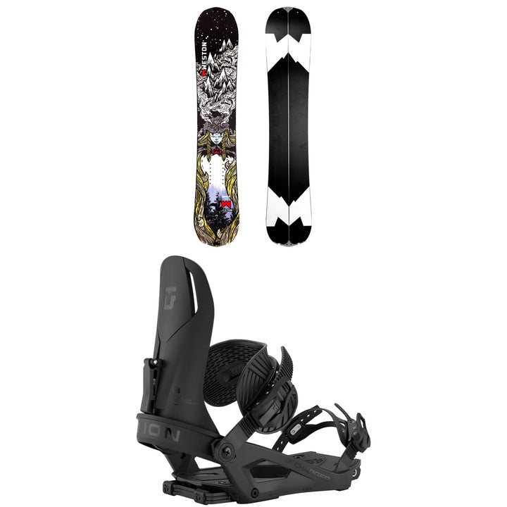 Weston Gnarnia Splitboard + Union Charger Splitboard Bindings 2026