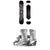 Weston Dream Machine Snowboard + Flux DS Snowboard Bindings 2026