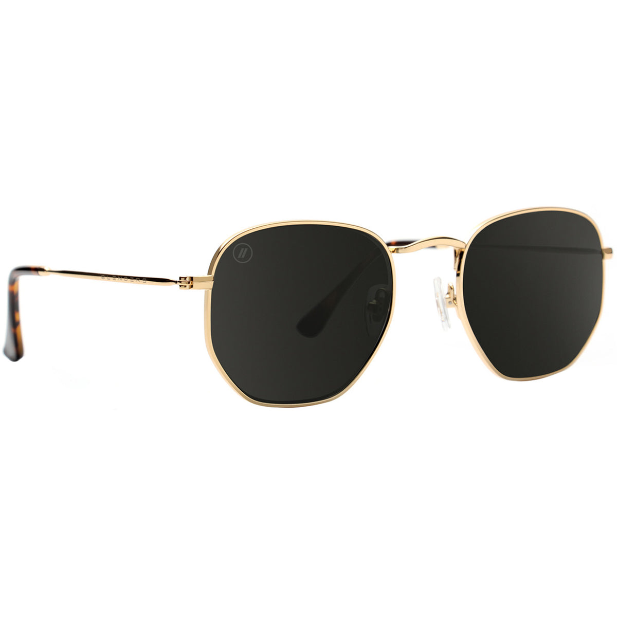 Blenders Hexagram Sunglasses Whiskey Shiner/Gold/Smoke Polarized