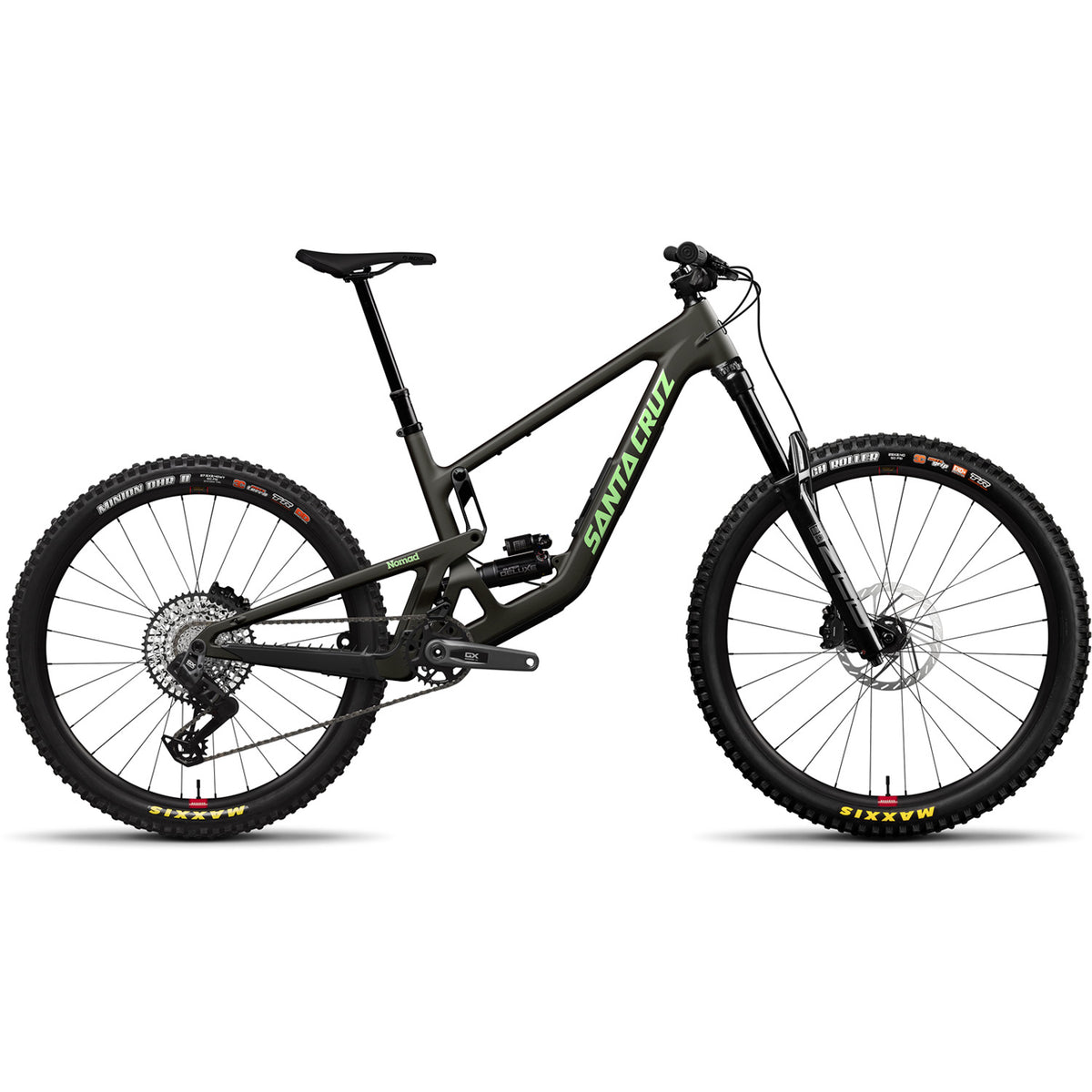 Santa Cruz Nomad 7 CC GX AXS Complete Mountain Bike 2027 Matte Metallic Earth
