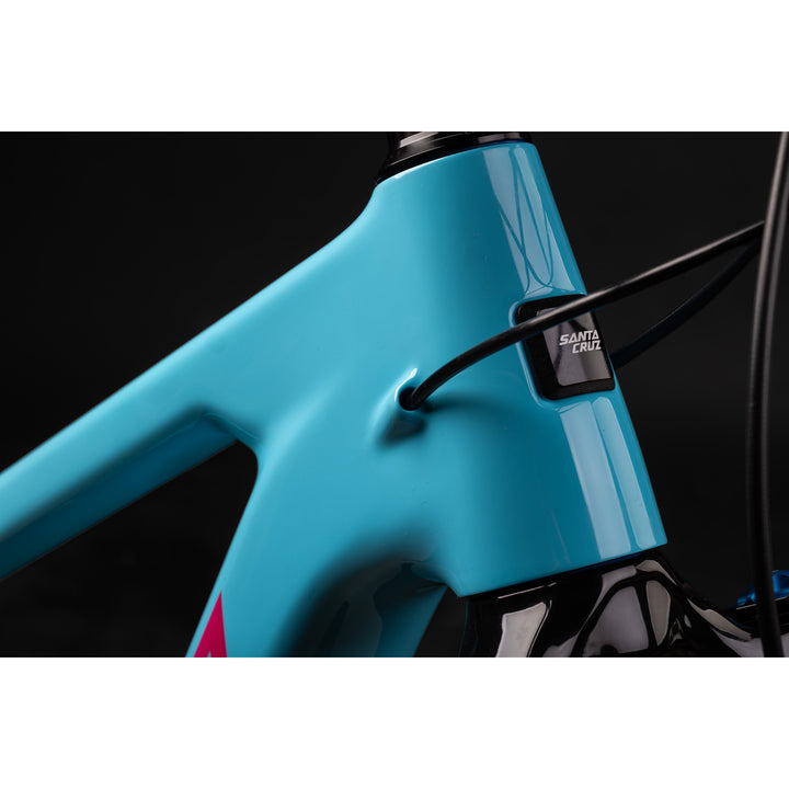 Santa Cruz Nomad 7 CC X0 AXS Reserve Complete Mountain Bike 2027 Gloss Aqua Magenta
