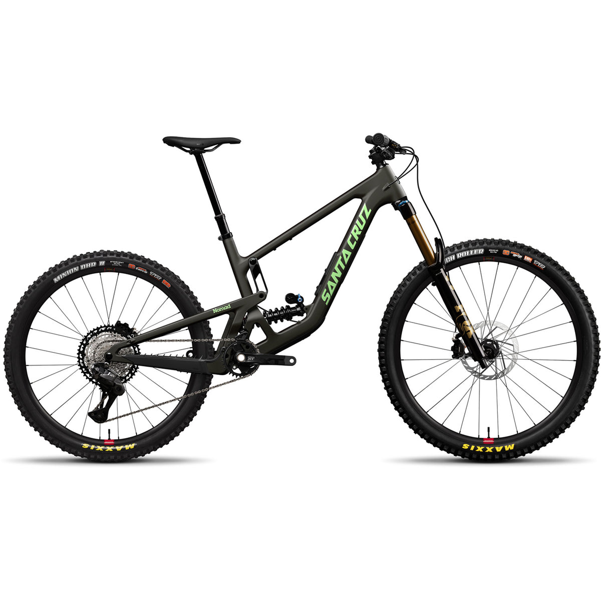Santa Cruz Nomad 7 CC XT Di2 Complete Mountain Bike 2027 Matte Metallic Earth
