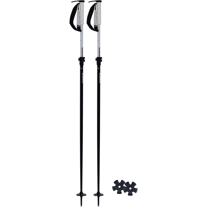 Line Paintbrush Adjustable Ski Poles 2027 Black