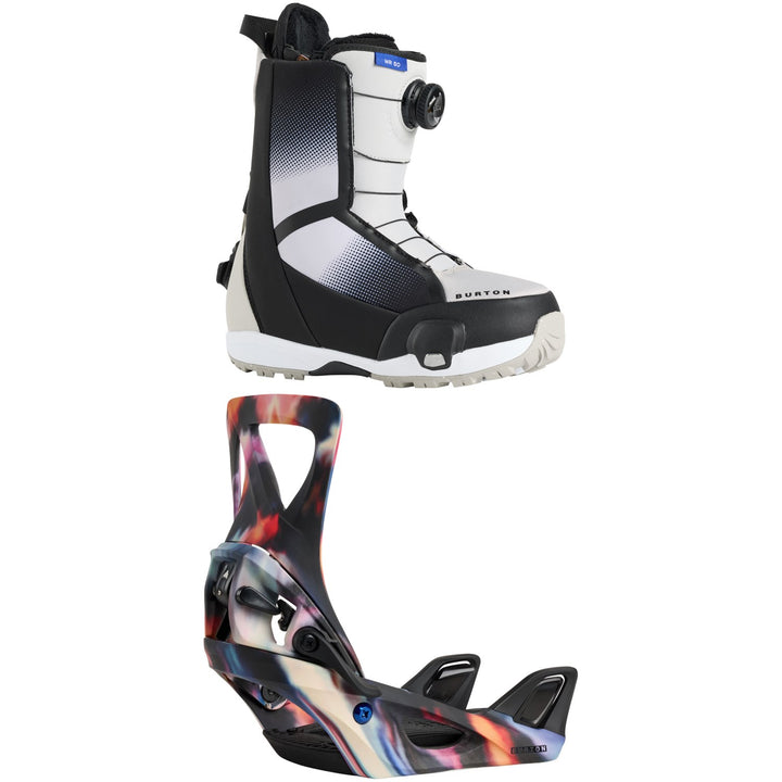Burton Waverange Step On Snowboard Boots + Step On Snowboard Bindings - Women's 2026