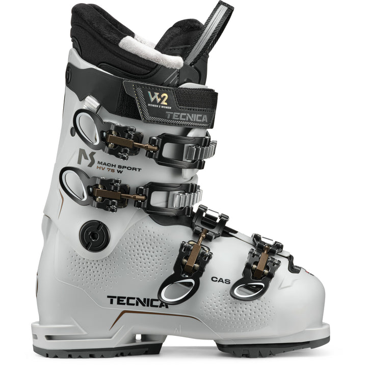 Tecnica Mach Sport HV 75 W Ski Boots - Women's 2025 Cool Grey