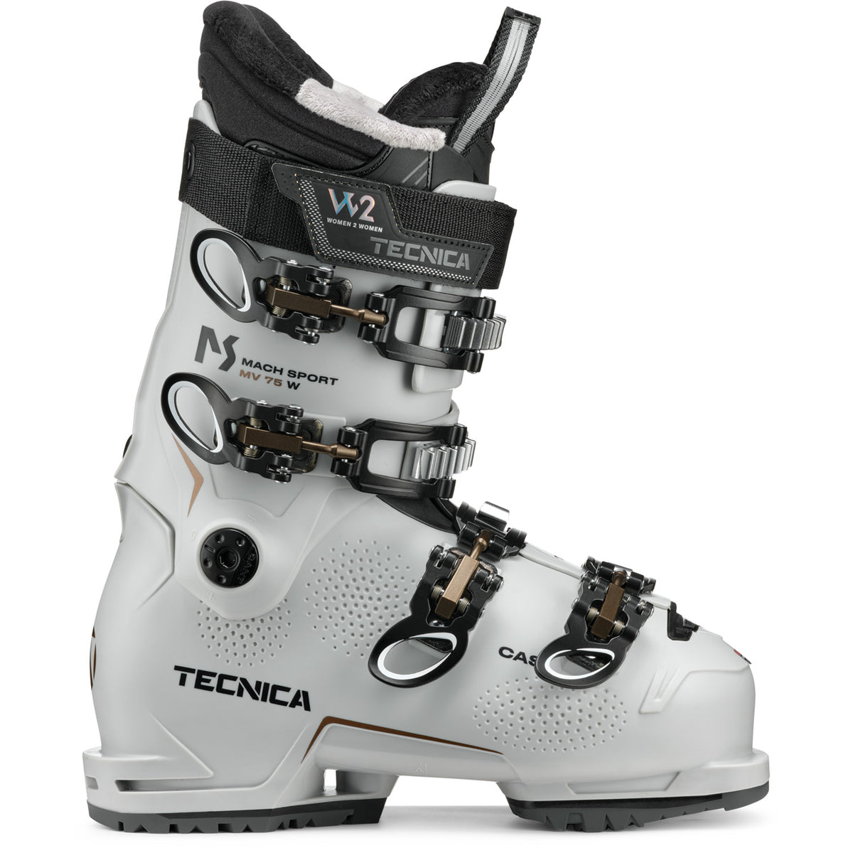 Tecnica Mach Sport MV 75 W Ski Boots - Women's 2025 Cool Grey