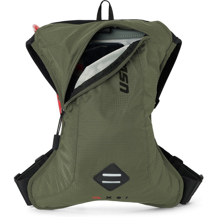 USWE Outlander XC 4L Hydration Pack Green