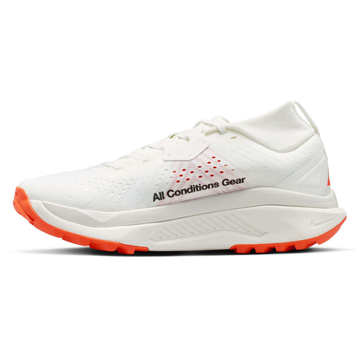 Nike ACG Zegama Shoes - Men's Summit White/Black-Phantom-Safety Orange