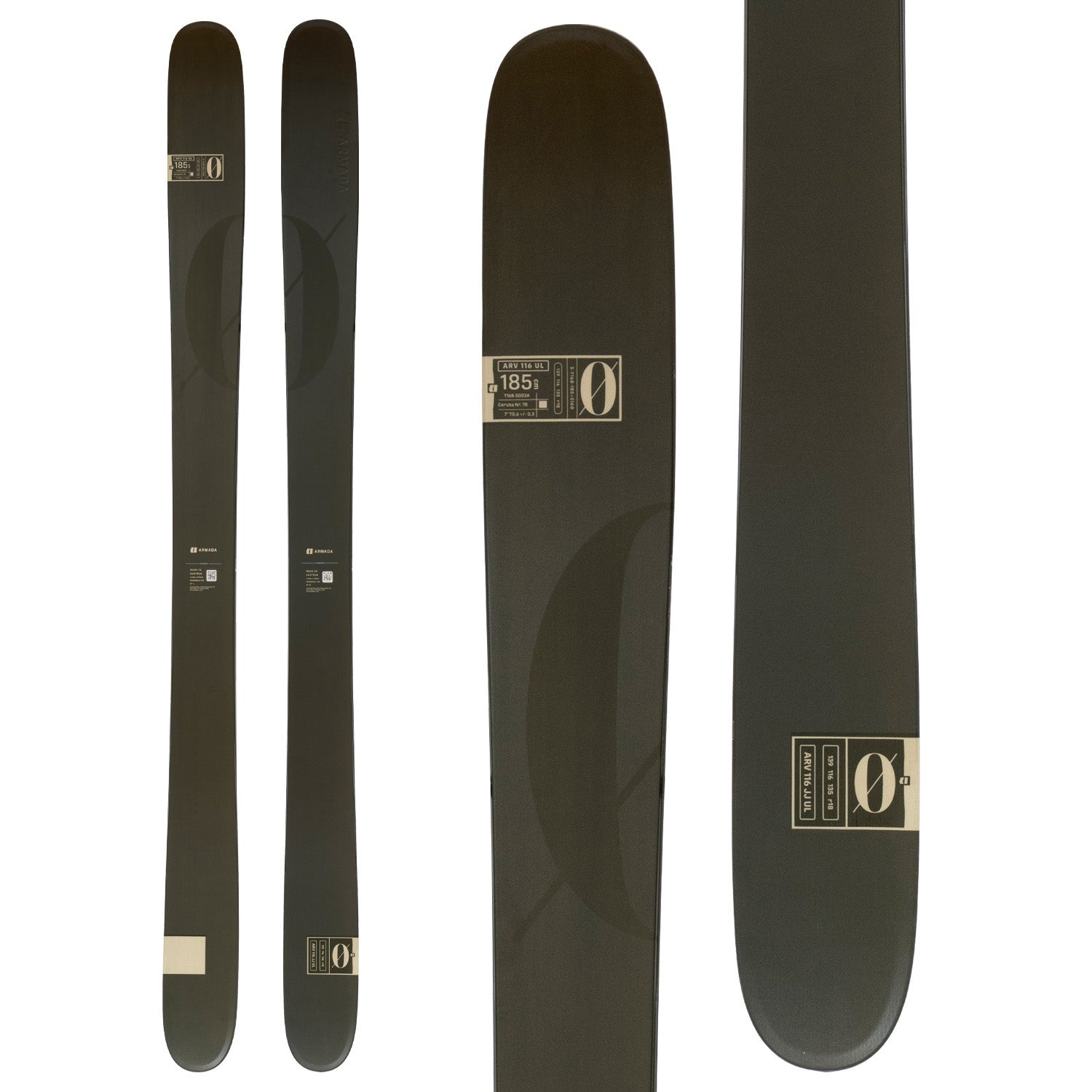 Armada ARV 116 JJ UL Skis 2027 – evo