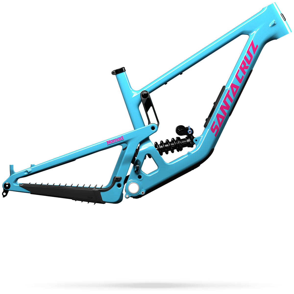 Santa Cruz Nomad 7 CC Frameset 2027 Gloss Aqua Magenta