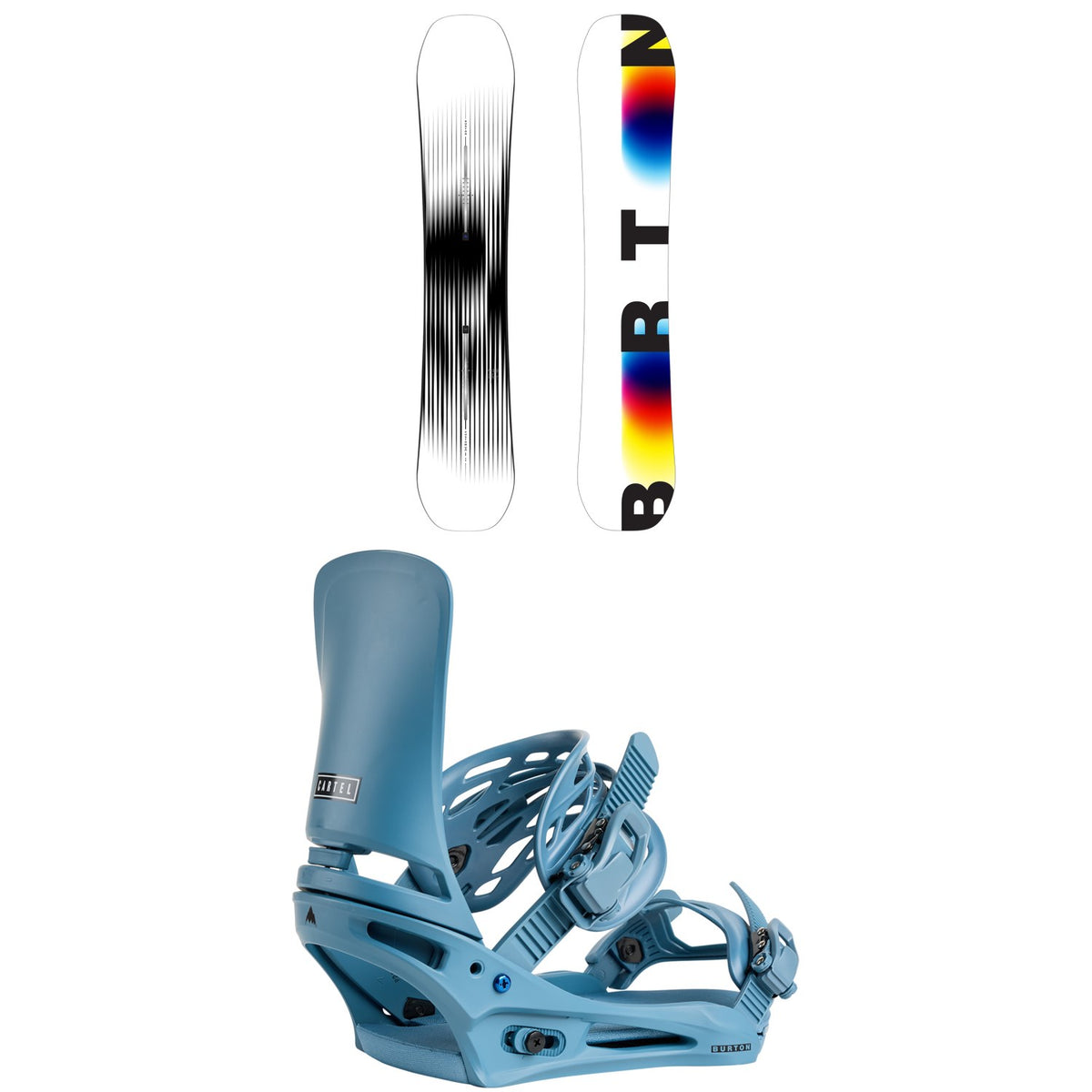 Burton Custom X Snowboard 2026 + Burton Cartel Snowboard Bindings