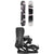 Rome Boneless Snowboard  + 390 Boss FW Snowboard Bindings 2026