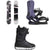 Rome Boneless Snowboard + Brass AW Snowboard Bindings + Nidecker Rift Snowboard Boots - Women's 2026