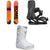 Rome Ravine Snowboard + Katana FW Snowboard Bindings + Nidecker Kita Snowboard Boots 2026