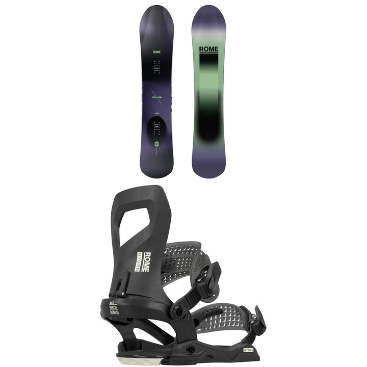 Rome Ravine Snowboard + Hydra AW Snowboard Bindings - Women's 2026