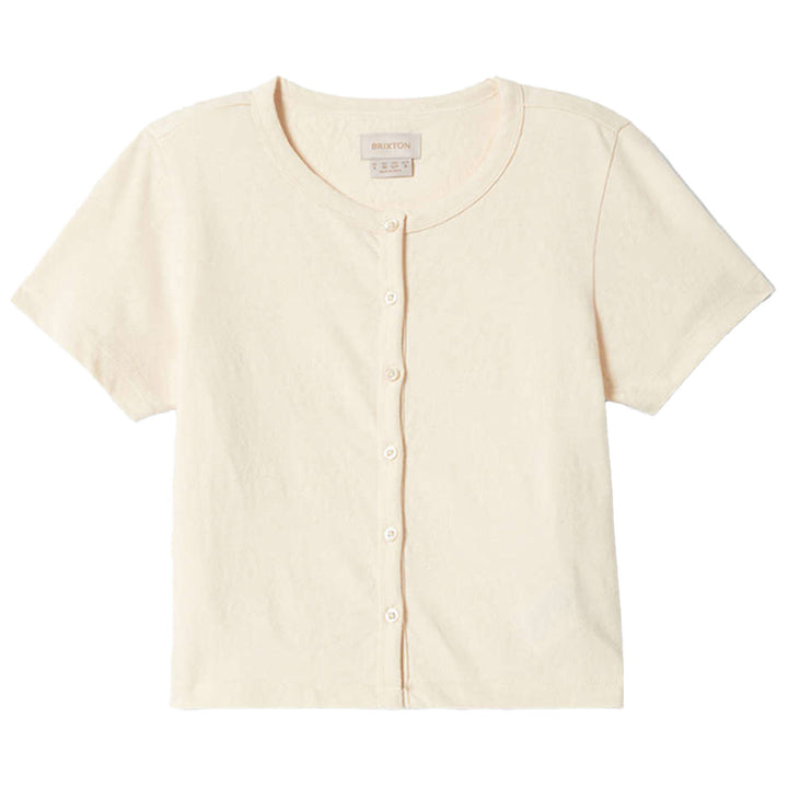 Brixton The Alice Button Down Short-Sleeve Shirt - Women's Whitecap