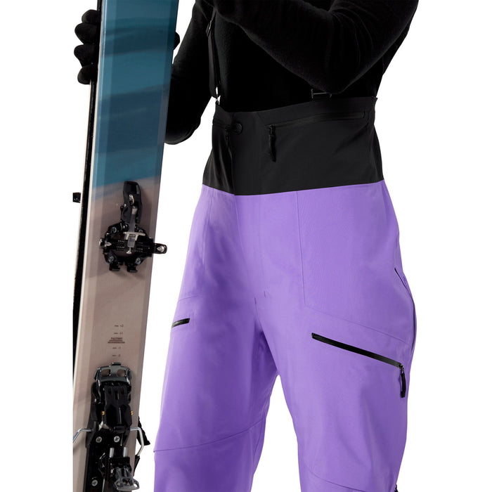 Arc'teryx Rush Short Bib Pants - Women's Aster/Black
