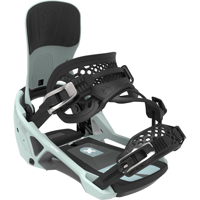 Bent Metal Lightning Supermatic Snowboard Bindings Lichen