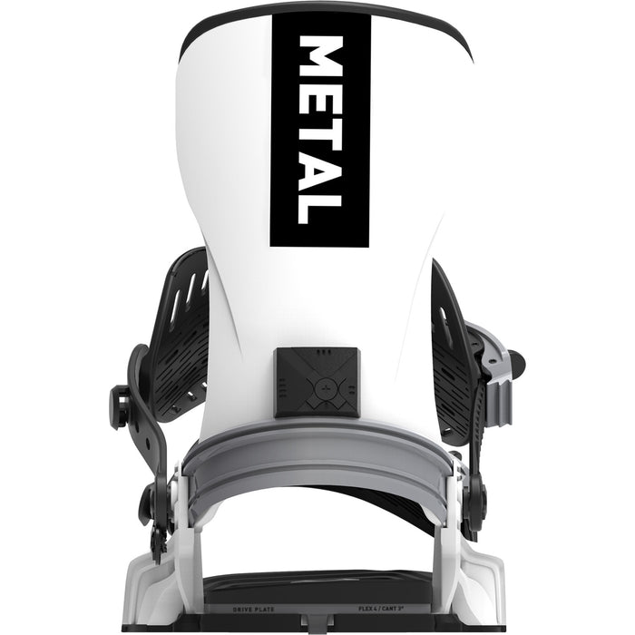 Bent Metal T-Zero Snowboard Bindings 2027 White