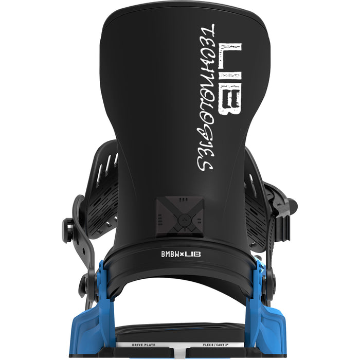 Bent Metal Transfer Snowboard Bindings 2027 Lib Blue