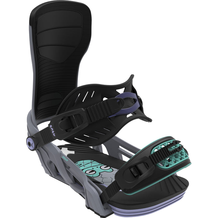 Bent Metal Stylist Snowboard Bindings - Women's 2027 Eddy Grey