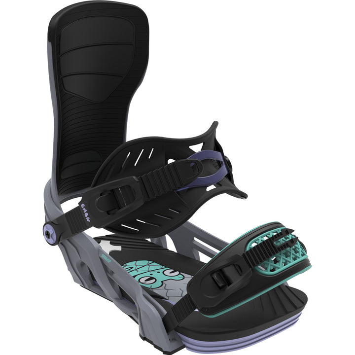 Bent Metal Stylist Snowboard Bindings - Women's 2027 Eddy Grey