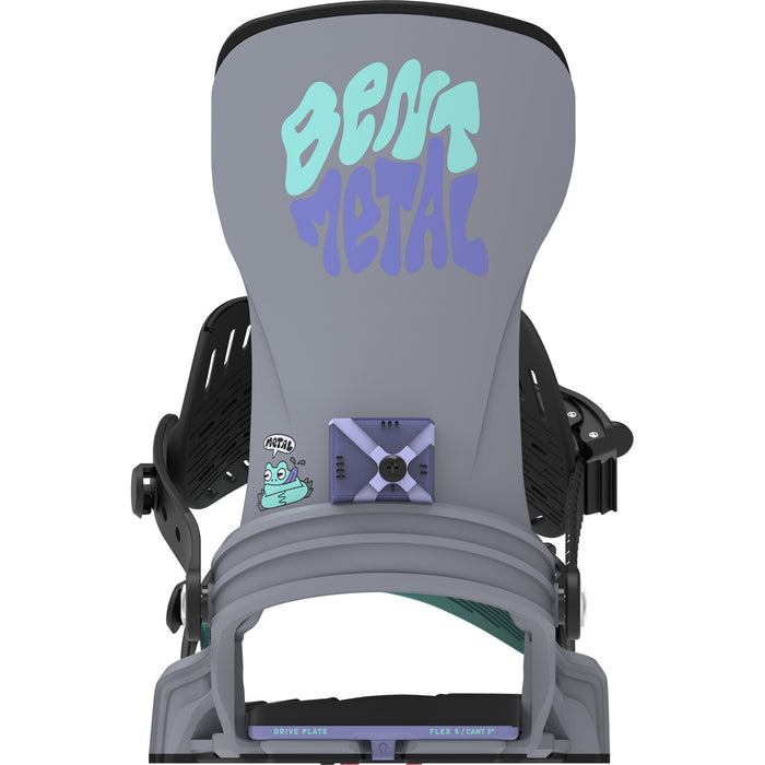 Bent Metal Stylist Snowboard Bindings - Women's 2027 Eddy Grey