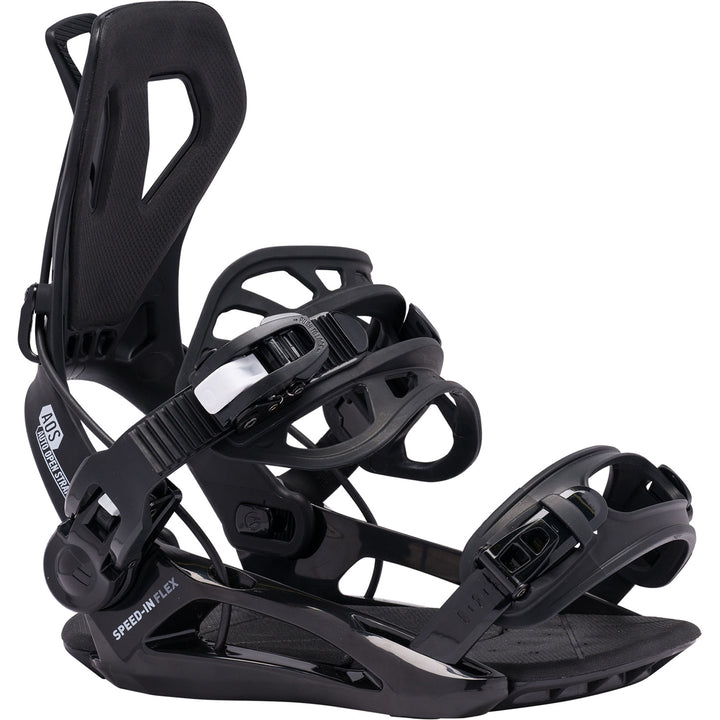 Bent Metal Speed-In Flex Snowboard Bindings 2027 Black