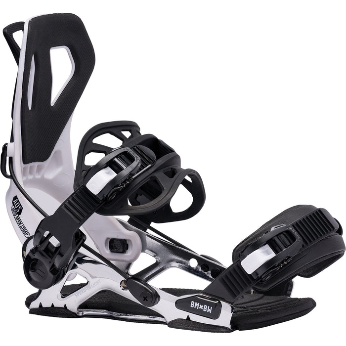 Bent Metal Speed-In Light Snowboard Bindings 2027 White