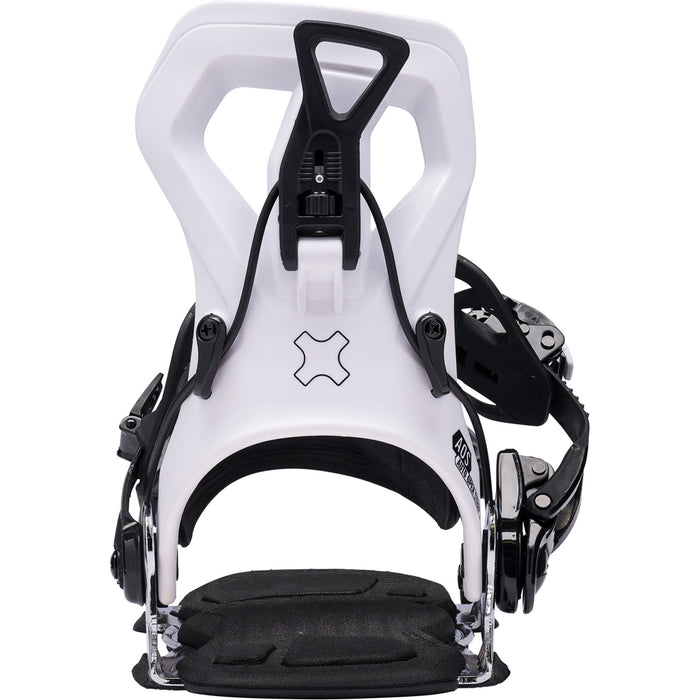 Bent Metal Speed-In Light Snowboard Bindings 2027 White