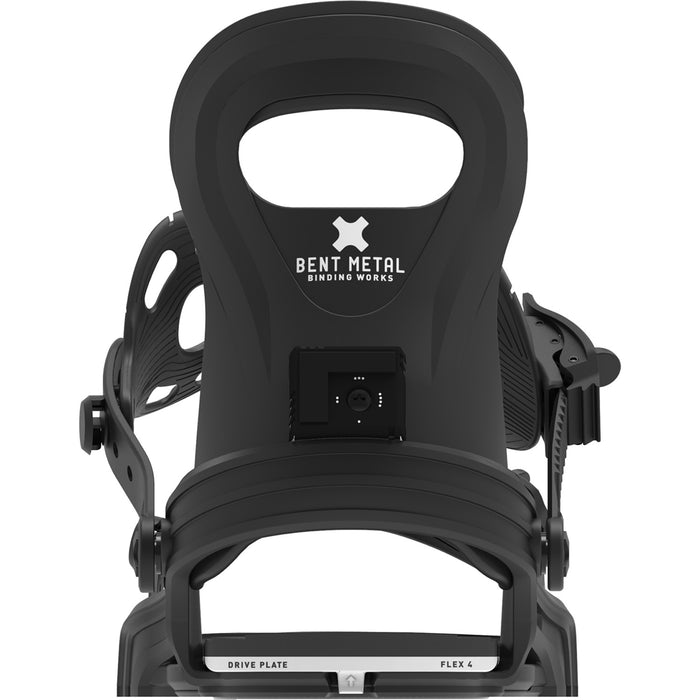 Bent Metal BMX Snowboard Bindings - Kids' 2027 Black